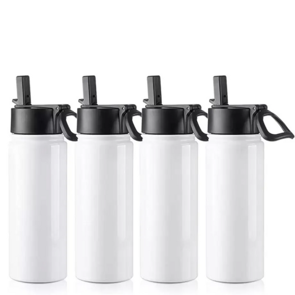 16oz US Warehouse Wholesale Stainless Steel Sub Hydrogen Kids Sport Water Bottle with mixed Lids-25 pack