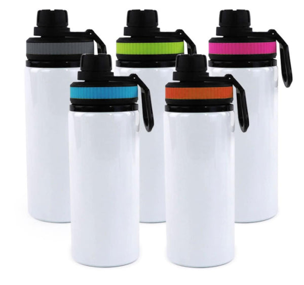 20oz US Warehouse Wholesale Aluminum Sports Bottle for Sublimation Printing Water Bottle-25 pack