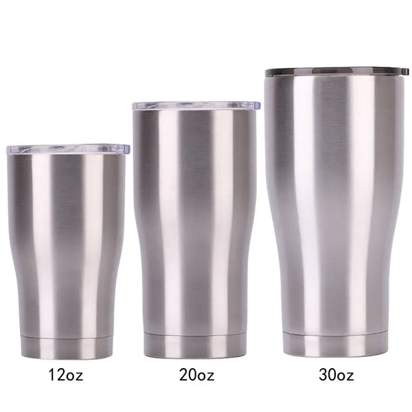 20/30oz US Warehouse Wholesale Stainless Steel Double Wall Vacuum Insulated Mugs Beer Cups Drinkware Coffee Mugs-25 pack