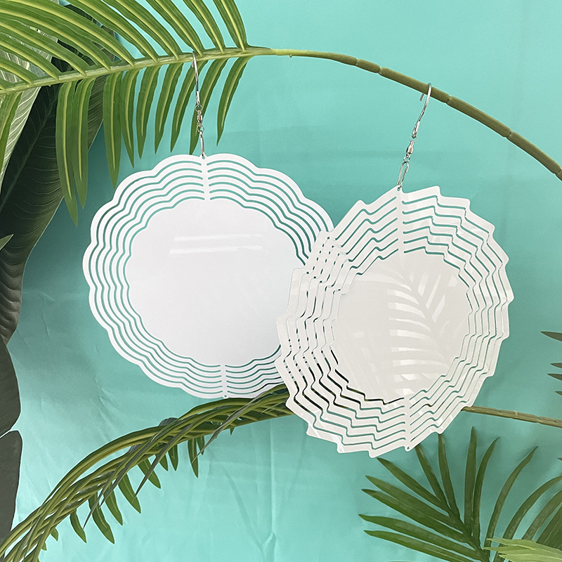 Wholesale Sublimation Wind Spinner Blanks 26 shapes 3 Inch 8 Inch 10 I