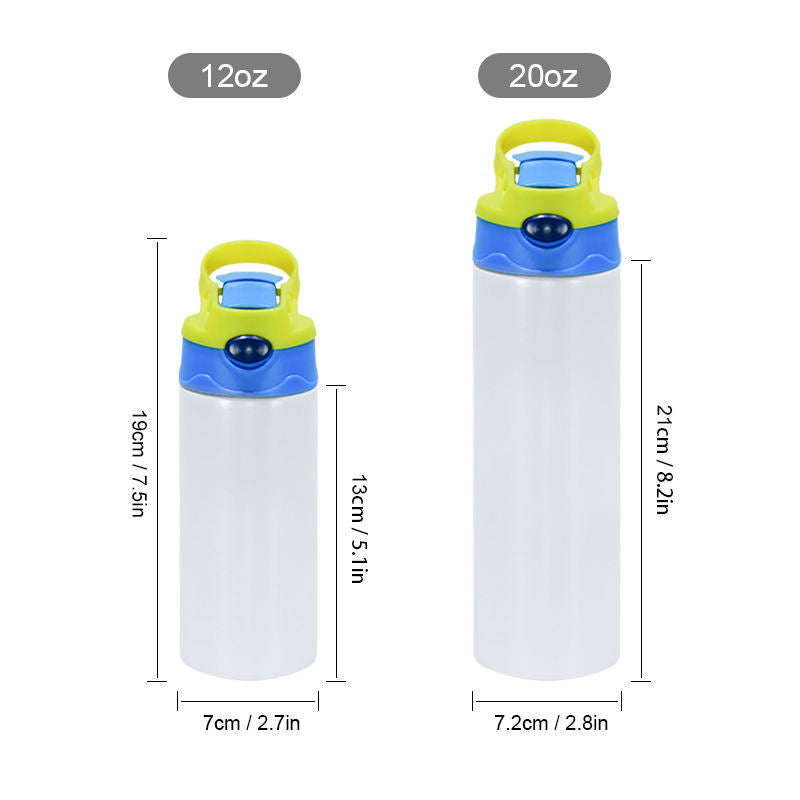 20oz/600ml tumbler wholesale sublimation kids water bottle with